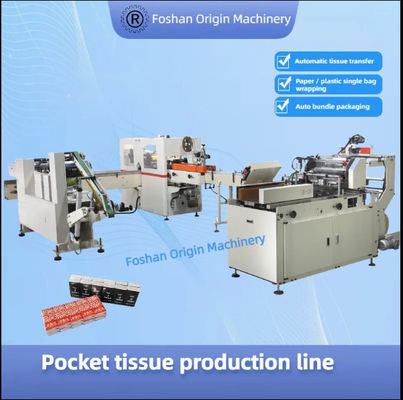 Tissue Paper of Pocket Tissue Handkerchief Paper Production Machine