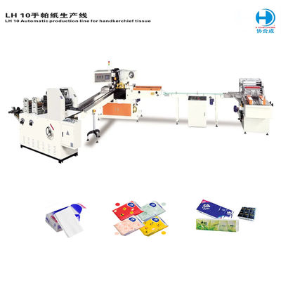 품질  Depend On The Jumbo Roll Width Speed Facial Tissue Packing Machine Folding Machine Speed 110meters/min 공장