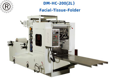품질  Hot Melt Glue Sealing Facial Tissue Folding Machine 10-15 Boxes / Min 공장