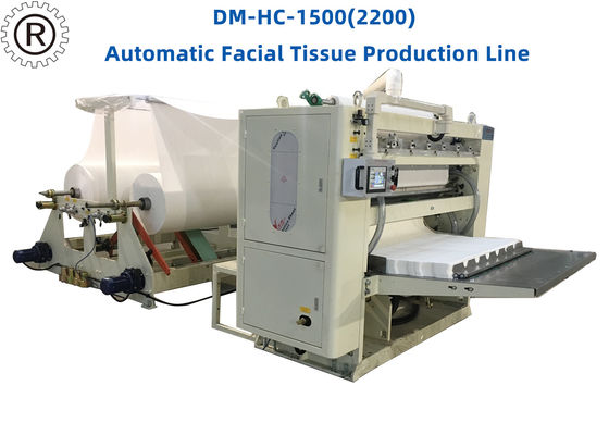 품질  V Fold Facial Tissue Machine Added Automatic Transfer Unit 공장