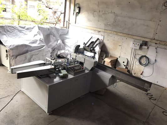 4.3Kw Facial Tissue Automatic Box Packing Machine Touch Screen